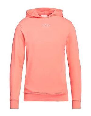 Sandro Boutique Logo Pullover Hoodie Corail NEW NWT